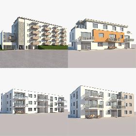 3D model Apartment House Collection 10